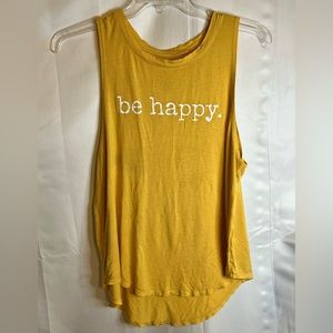 Grayson Threads (Target Brand) “Be Happy” tank. Size XXL.
